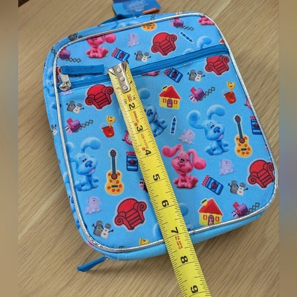 NWT Blue's Clues Character Soft Insulated Lunch Bag/Box Pink&Blue Available